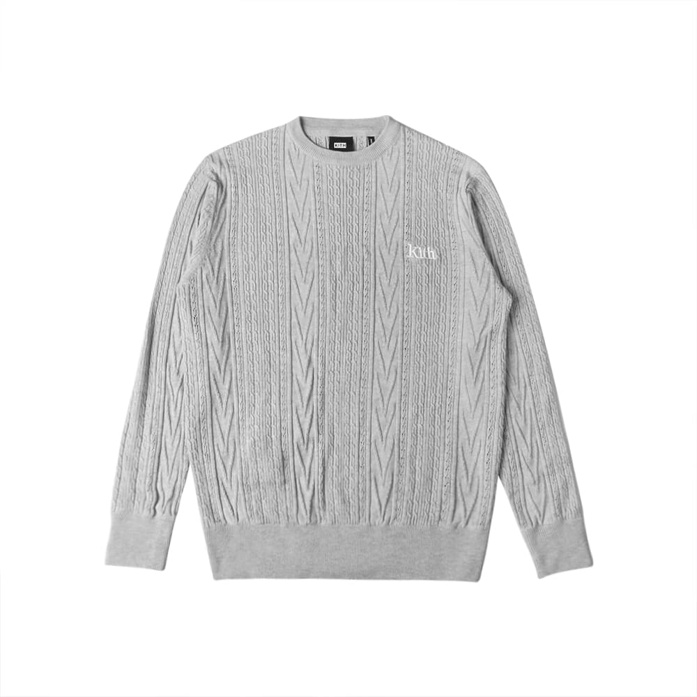 defans kith Maychao knitwear British preppy style thin base pullover sweater men’s autumn and winter sweater