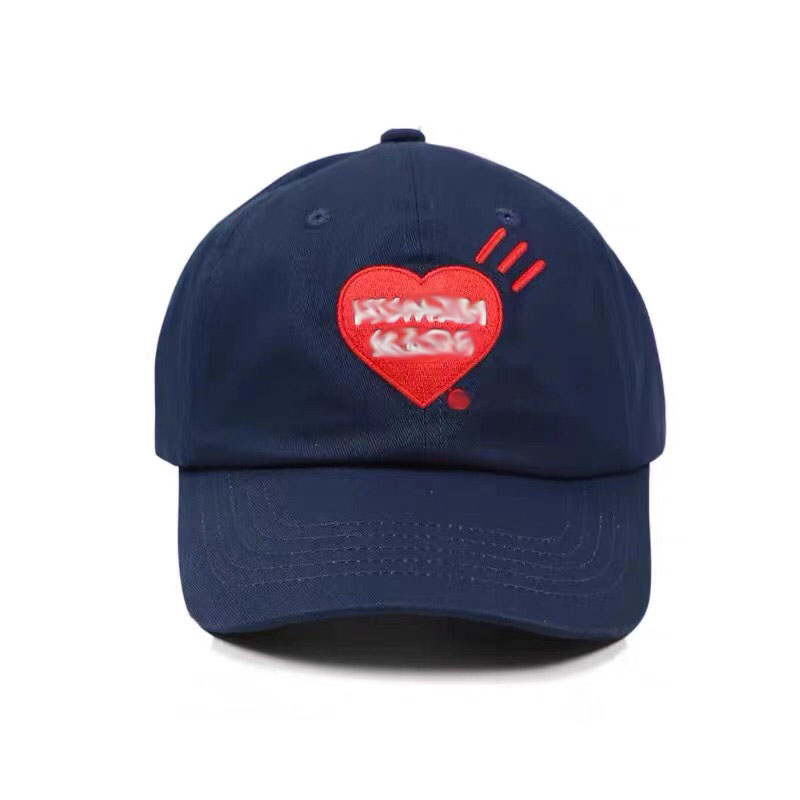 human made hat Japanese pig polar bear duck embroidered baseball cap soft top retro trendy peaked cap for women